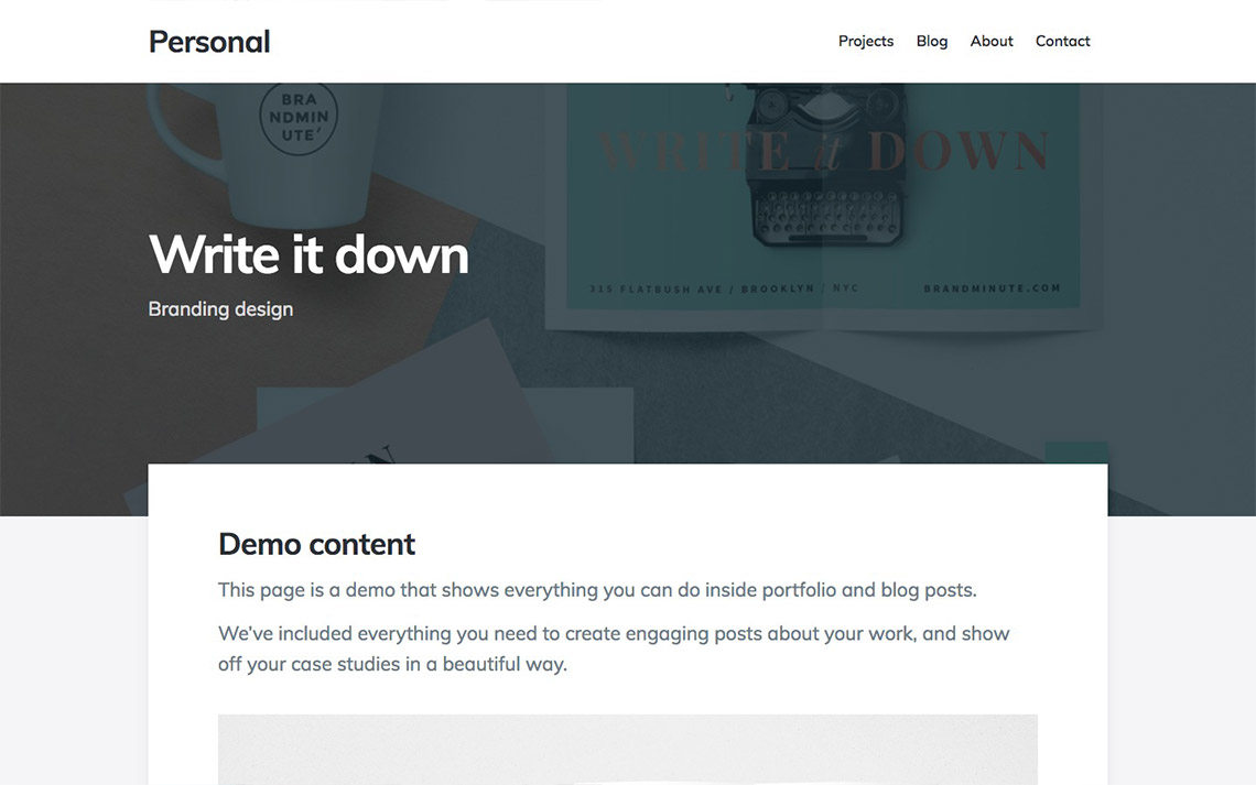 Personal – A Sleek, Modern Personal Website Theme – Jekyll Themes