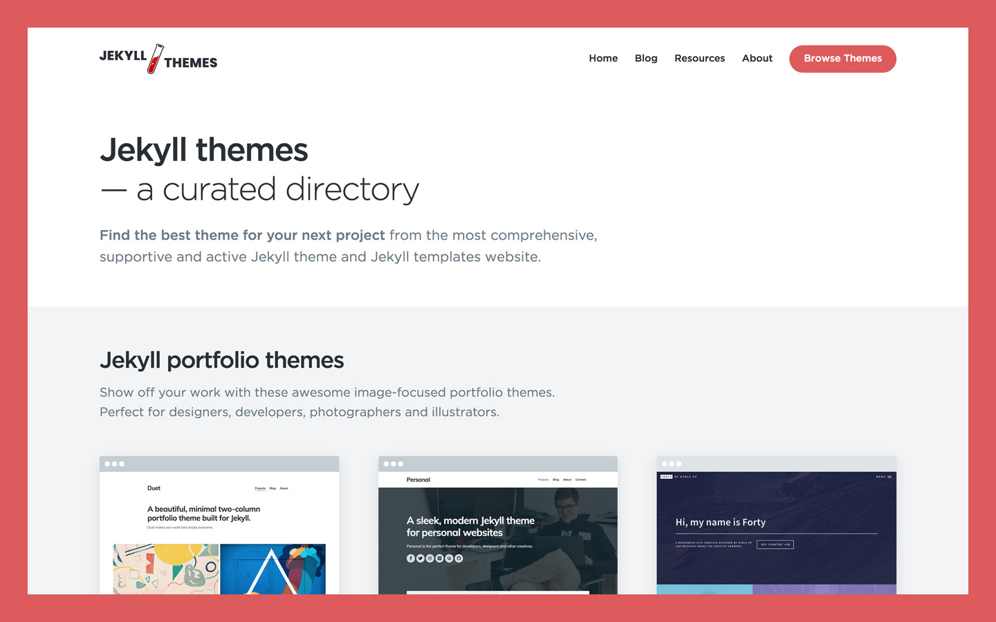 Jekyll Themes